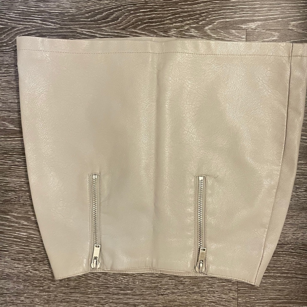 Forever 21 Faux Leather Mini Skirt